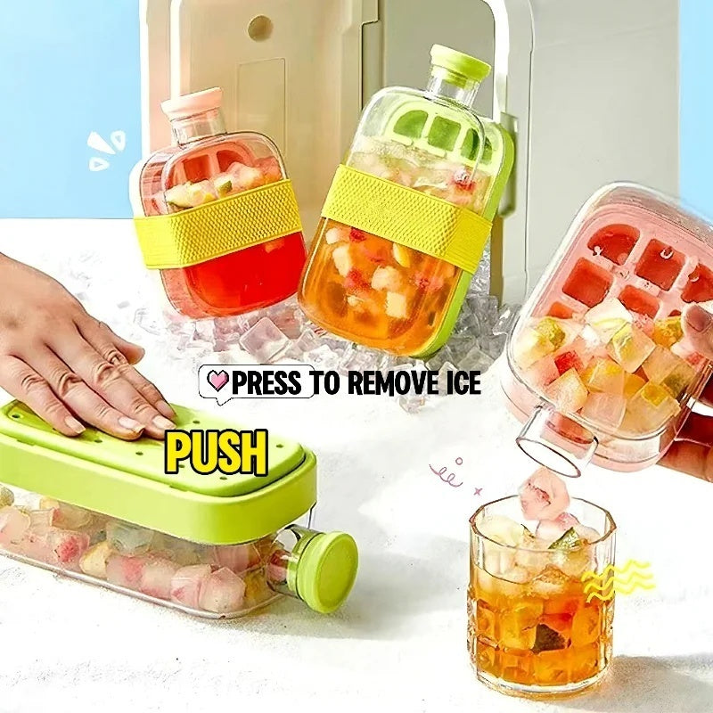 One-Click Ice Cube Box